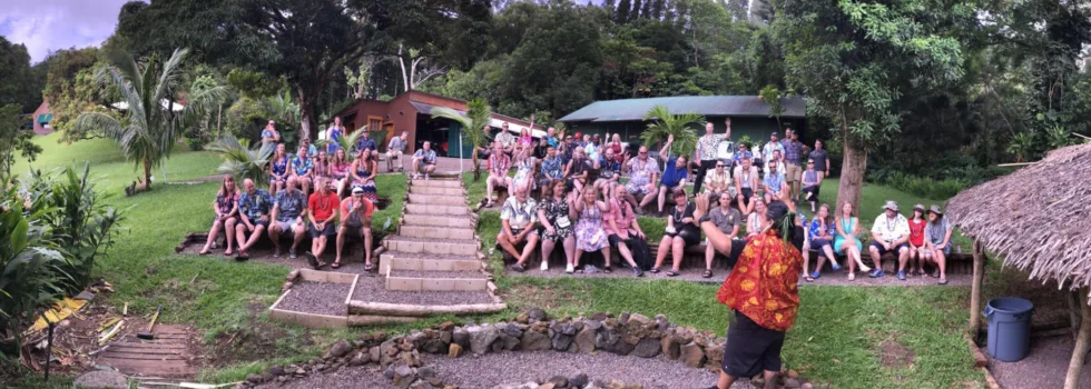 Small crowd size oahu luau