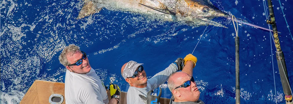 Big game fishing charter kona