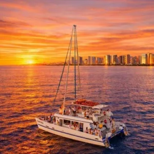 Double Decker Waikiki Catamaran Sunset Cruise