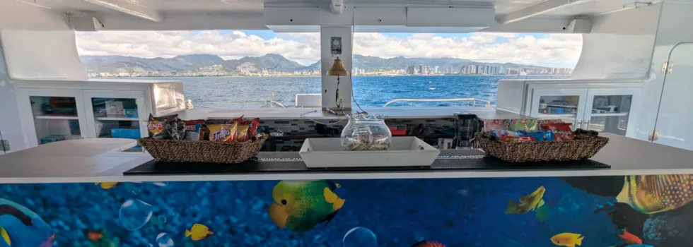 Catamaran snack bar waikiki