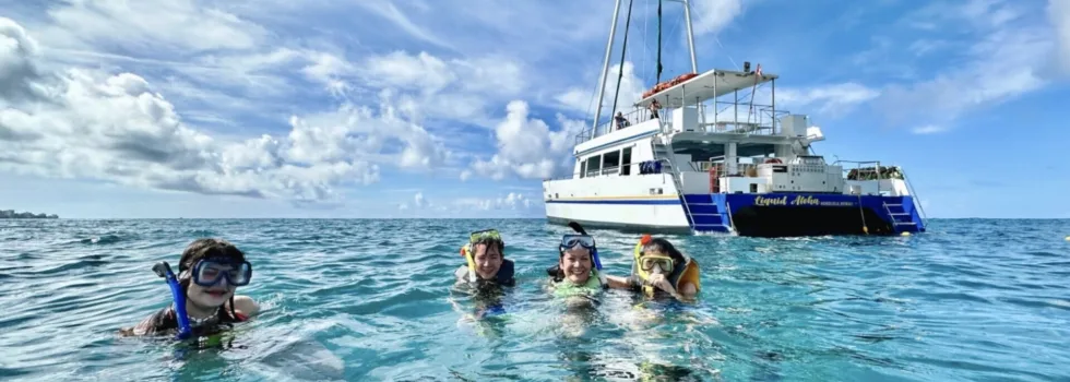 Waikiki snorkeling oahu group