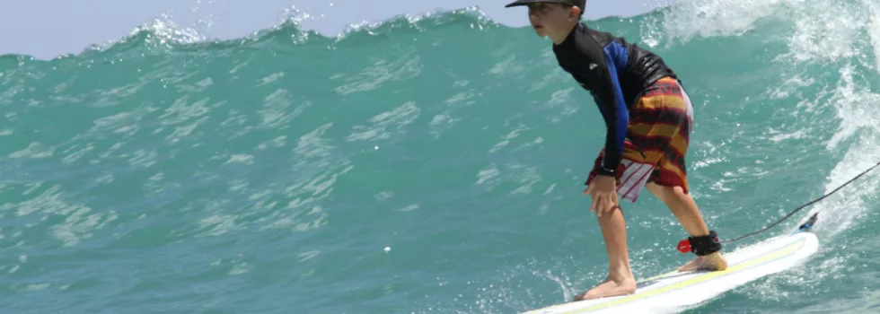 Child Surf Lesson Waikiki