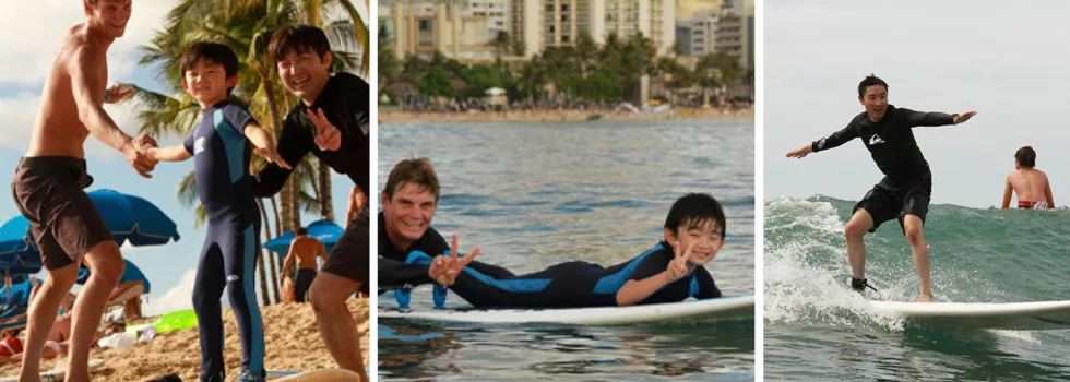 Kid Surf Waikiki Lesson