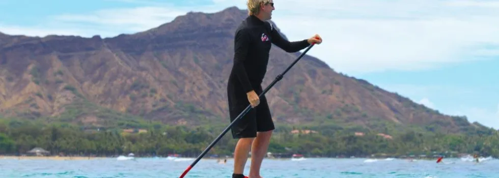 SUP paddle board lessons waikiki