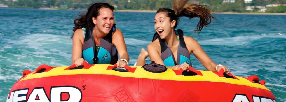 Oahu bumper tube ride