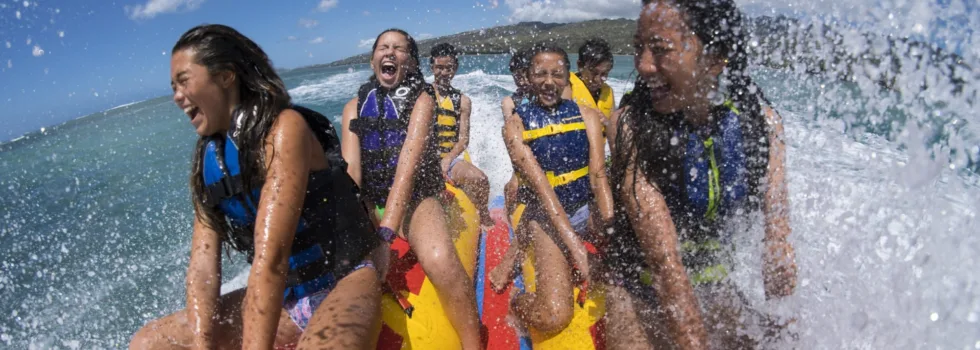 Banana boat ride oahu