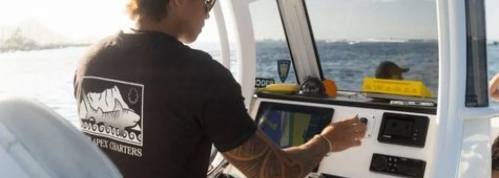 Waikiki shark snorkel boat captain