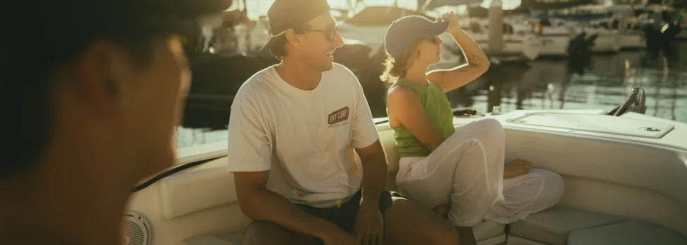 Small group waikiki sunset boat