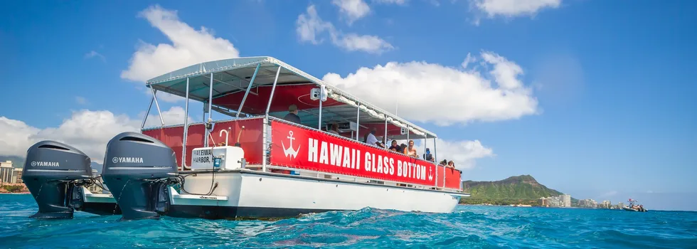 Reef viewing glass boat waikiki