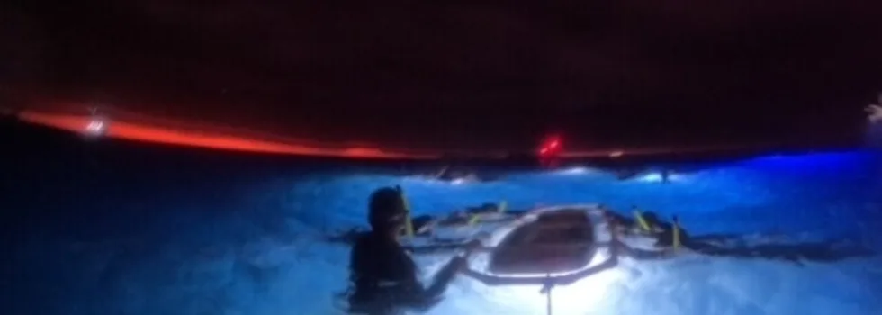 Manta night snorkel light raft