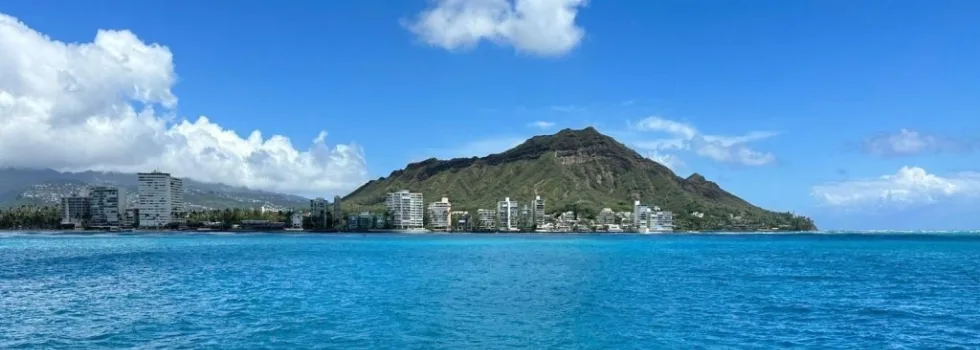 Diamond head from turtle canyon