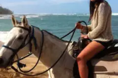 Beach Horseback Ride Tour: Hawaii polo thumb