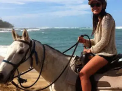 Beach Horseback Ride Tour: Hawaii polo thumb