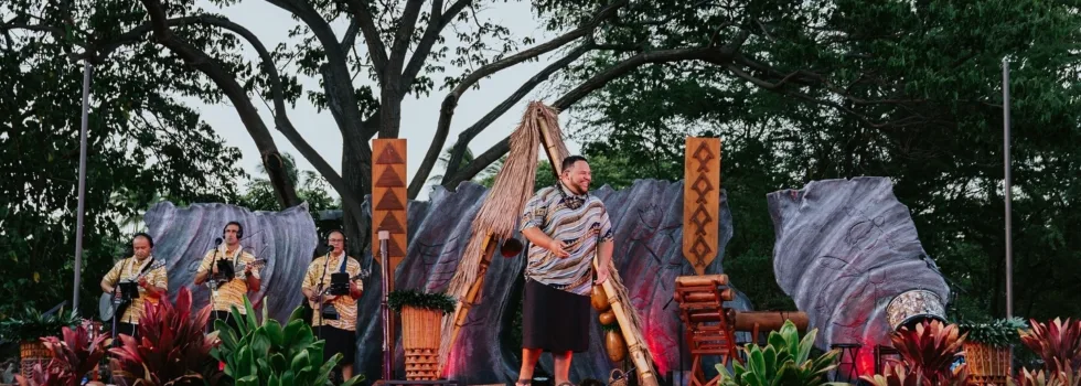 Mauna lani luau venue