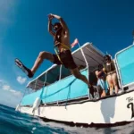 Jump off waikiki snorkel boat