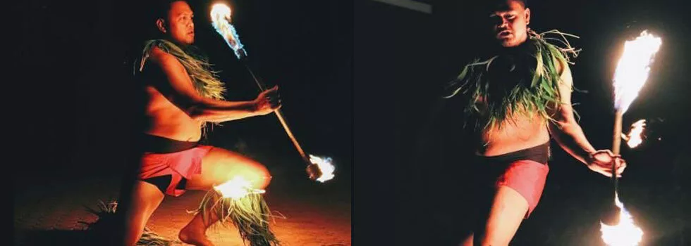 Best fire dancing show maui