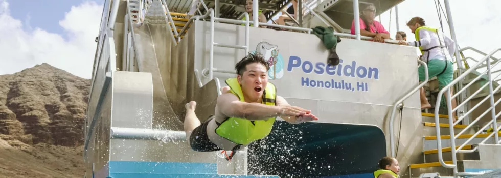 Waianae boat waterslide