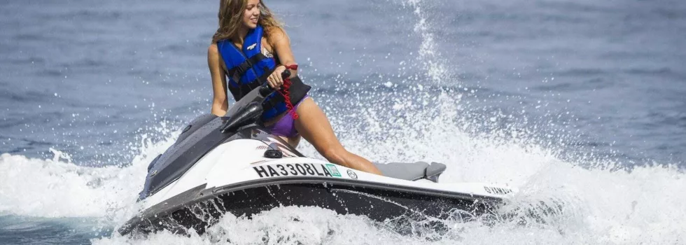 Jetski woman waikiki