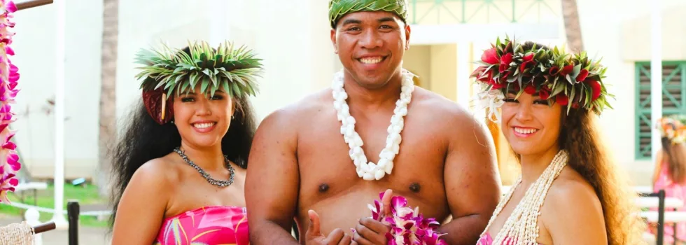 Luau greeting honolulu