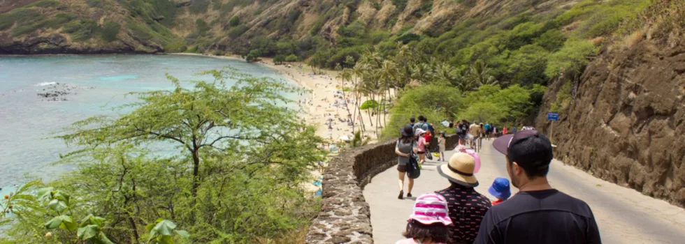 Tickets included tour hanauma bay