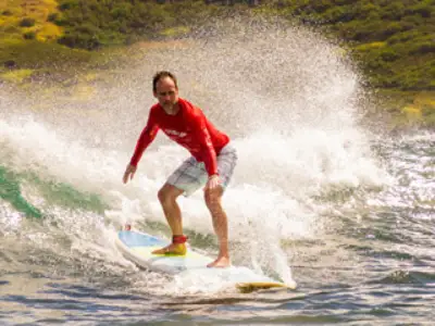 Lihue Beach Surf Lessons: Surf lesson on kauai