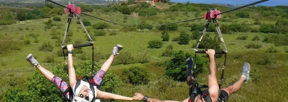 Best zipline on maui