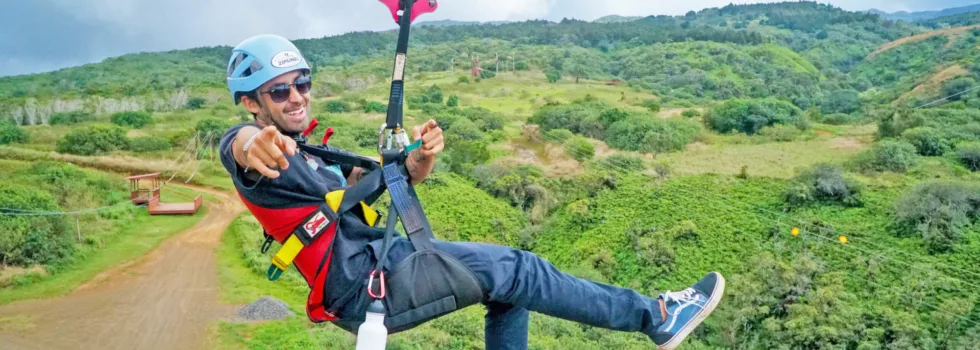 Fastest zipline maui
