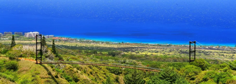 Zipline near kaanapali