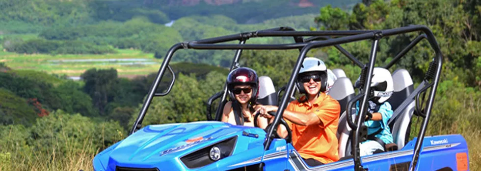 Utv tours on kauai