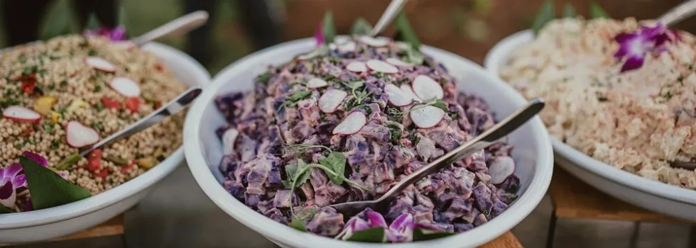 Food spread kauai luau