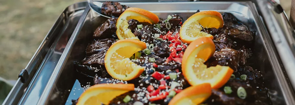 Kauai luau entree dish