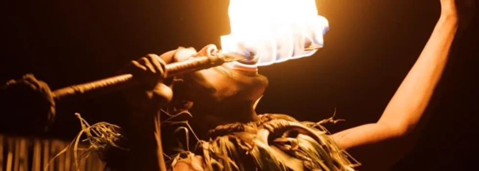 Kilauea kauai fire dance