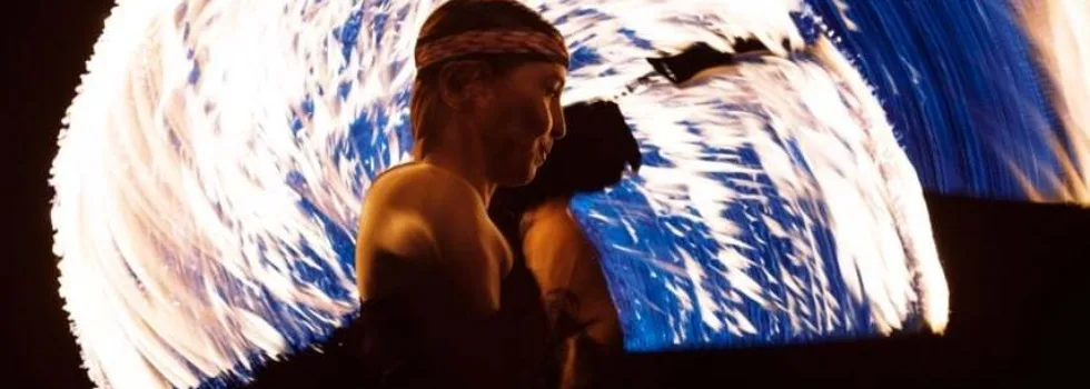 North shore kauai fire dance show