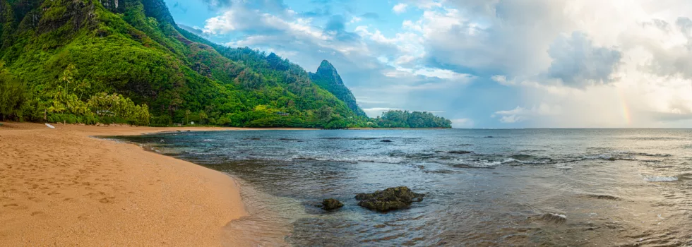 Scuba tunnels beach kauai