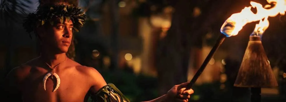 Best kauai luau fire show