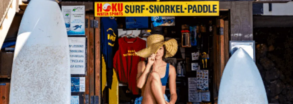 Poipu kauai surf lesson shop
