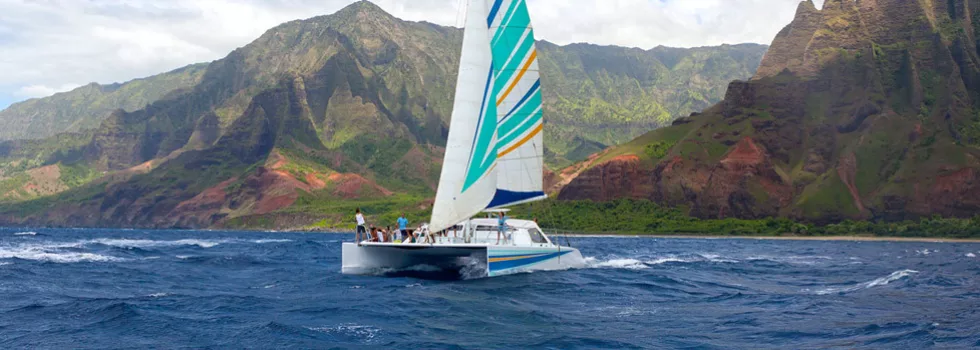Napali coast catamaran ride