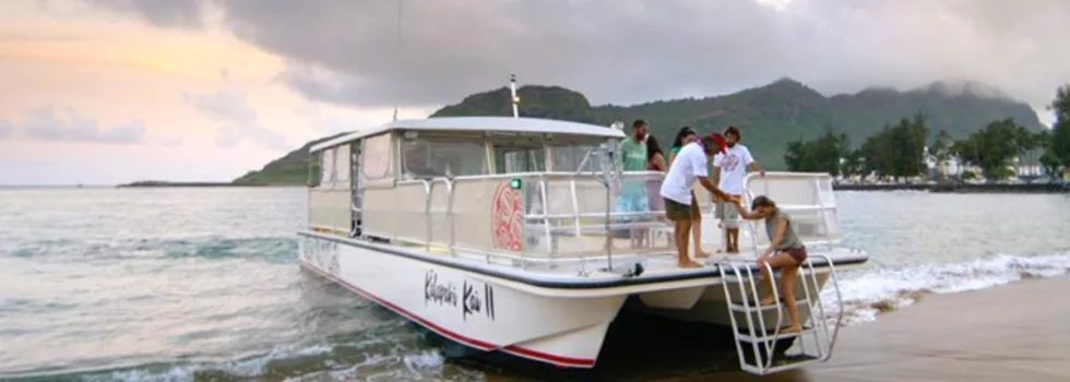 Kalapaki beach sunset cruise