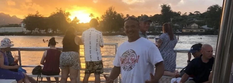 Sunset kauai nawiliwili