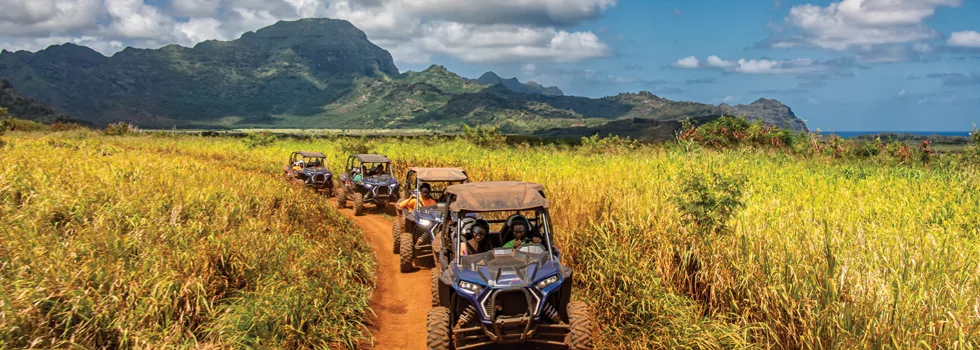 Atv kauai tour mountains