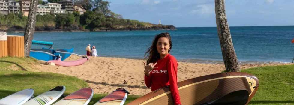 Stand up paddle kalapaki