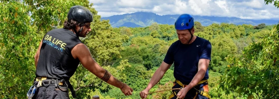 Rappel kauai mountain