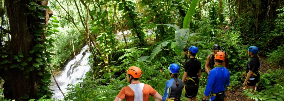 Waterfall Rappel hawaii