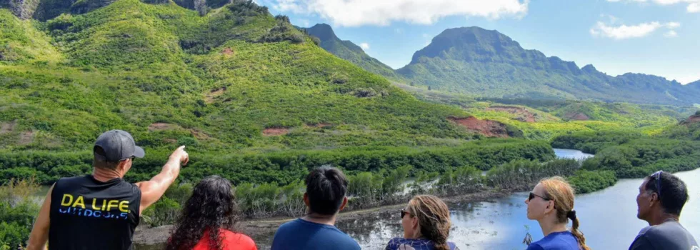 Waterfall tour kauai hawaii lihue