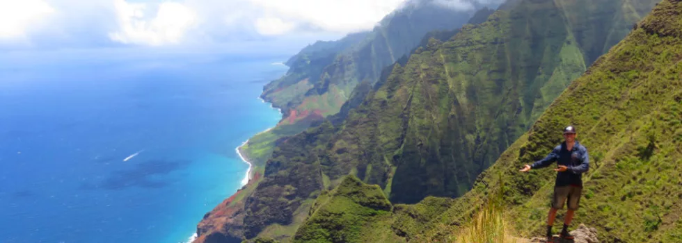 Ridge hiking guide kauai