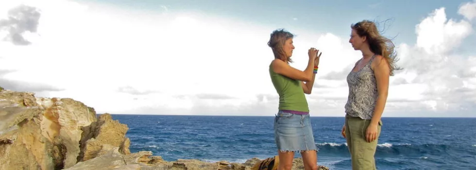 Coastal hiking on kauai