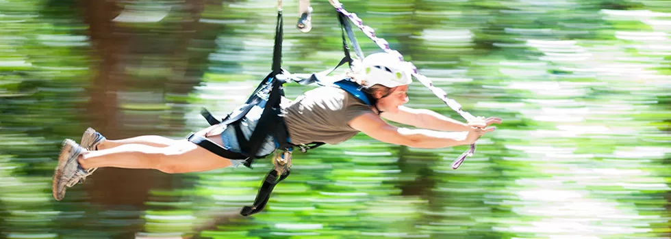 Fast zipline kauai