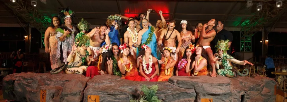 Luau cast kauai