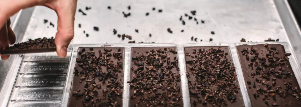 Homemade chocolate kauai