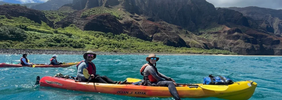Paddle na pali kauai